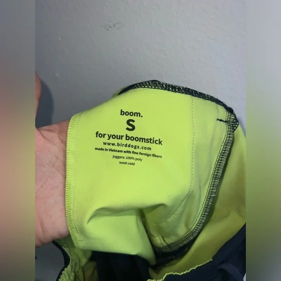 Birddogs women Joggers Size S Navy Drawstring Pockets Boom - Picture 7 of 7